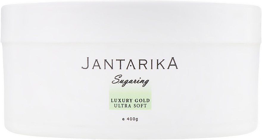 Pasta cukrowa do depilacji Ultra miękka - JantarikA Luxury Gold Ultra Soft — Zdjęcie N1