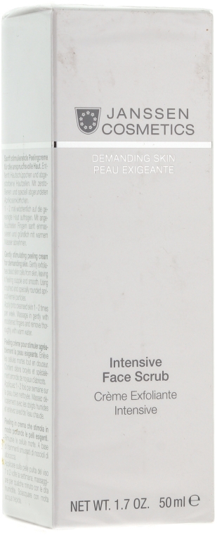 Intensywny peeling - Janssen Cosmetics Intensive Face Scrub — Zdjęcie N1