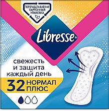 Kup Wkładki higieniczne, 32 szt. - Libresse Daily Fresh Plus Normal