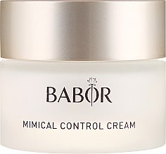 Krem-kontrola zmarszczek mimicznych - Babor Mimical Control Cream — Zdjęcie N2
