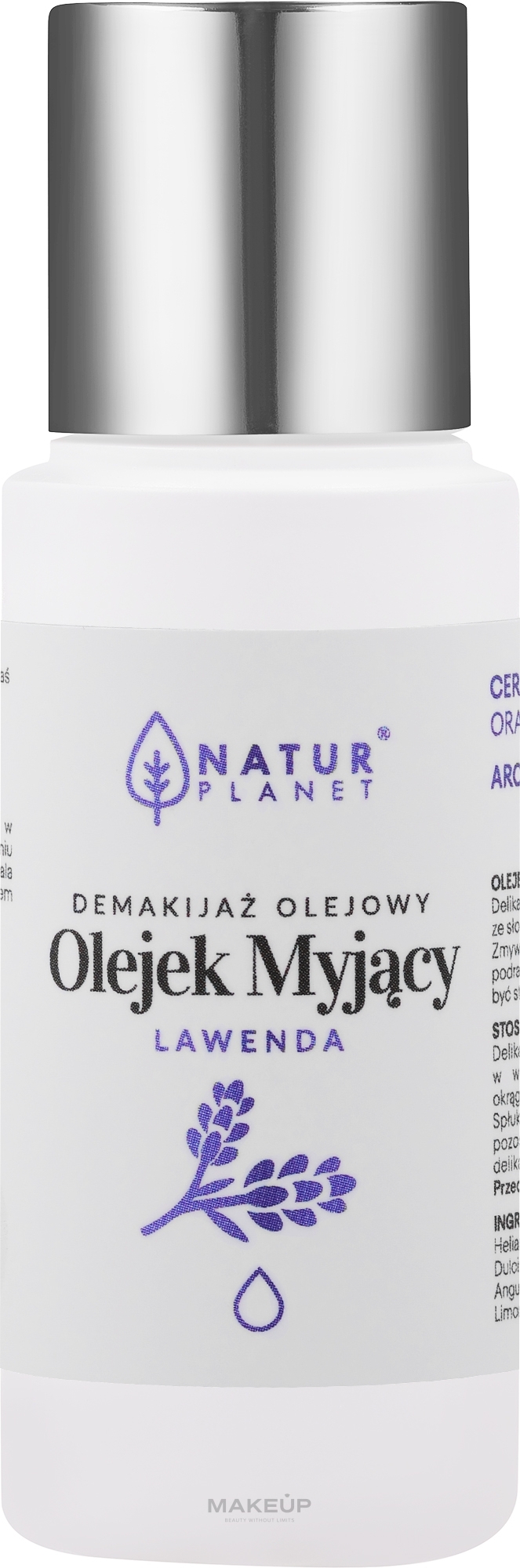 Olejek myjący do twarzy Lawenda - Natur Planet Oil Lavender — Zdjęcie 50 ml