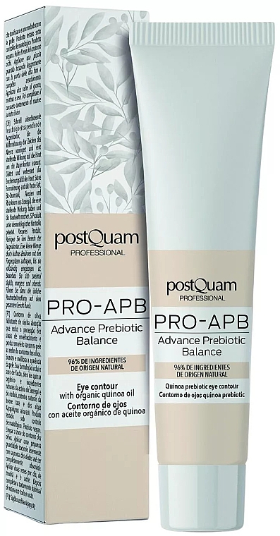 Krem pod oczy z komosą ryżową - PostQuam Pro-APB Advanced Prebiotic Balance Quinoa Prebiotic Eye Contour  — Zdjęcie N1