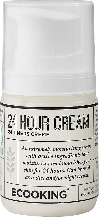 Nawilżający krem do twarzy - Ecooking 24 Hours Cream — Zdjęcie N1