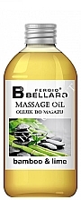 Olejek do masażu Bambus i limonka - Fergio Bellaro Massage Oil Bamboo&Lime — Zdjęcie N1