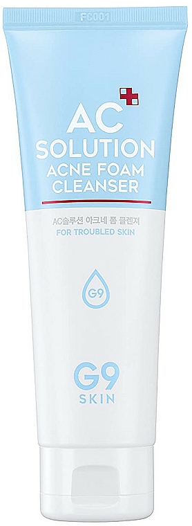 Oczyszczająca pianka do skóry problematycznej - G9Skin AC Solution Acne Foam Cleanser — Zdjęcie N1