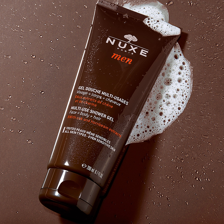 Wielofunkcyjny żel pod prysznic 3 w 1 dla mężczyzn - Nuxe Men Multi-Use Shower Gel — Zdjęcie N2