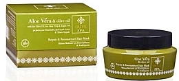 Kup Rewitalizująca i odbudowująca maska do włosów - Olive Spa Aloe Vera Repair & Reconstruct Hair Mask