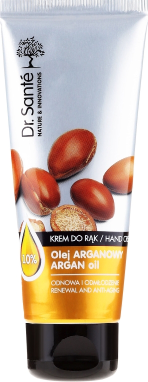 Regenerujący krem do rąk z olejem arganowym - Dr Sante Argan Oil Hand Cream — Zdjęcie N5