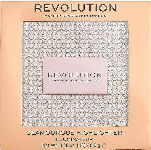 Rozświetlacz do twarzy - Makeup Revolution Precious Glamour Highlighter Illuminator