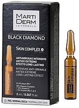 Intensywne ampułki przeciwzmarszczkowe - Martiderm Skin Complex Black Diamond Ampoules — Zdjęcie N2