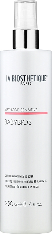 Pielęgnujący lotion do włosów i skóry głowy - La Biosthetique Methode Sensitive Babybios