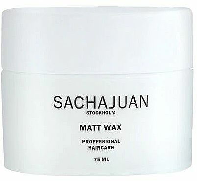 Matowy wosk do włosów - Sachajuan Matt Wax — Zdjęcie N1