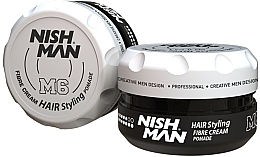 Pomada do stylizacji włosów - Nishman Hair Styling Fibre Cream — Zdjęcie N1