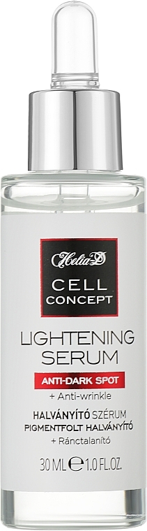 Przeciwzmarszczkowe serum rozjaśniające 65+ - Helia-D Cell Concept Lightening Serum  — Zdjęcie N5