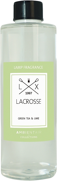 Olejek zapachowy do lampy katalitycznej Zielona herbata i limonka - Ambientair Lacrosse Green Tea & Lime Lamp Fragrance — Zdjęcie N1