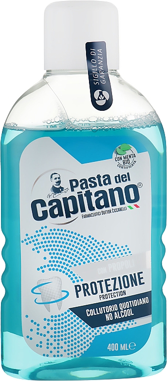 Płyn do płukania jamy ustnej chroniący dziąsła - Pasta Del Capitano Gum Protection Mouthwash — Zdjęcie N1