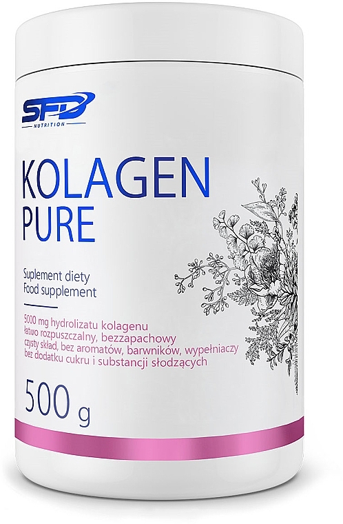 Suplement diety Kolagen, w proszku - SFD Nutrition Kolagen Pure — Zdjęcie N1