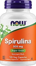 Kup Naturalny suplement Spirulina 500 mg w kapsułkach - Now Foods Natural Spirulina Veg Capsules