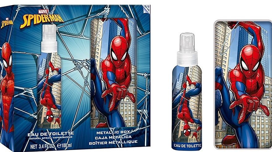 EP Line Marvel Spiderman - Zestaw (edt 100 ml + box) — Zdjęcie N1