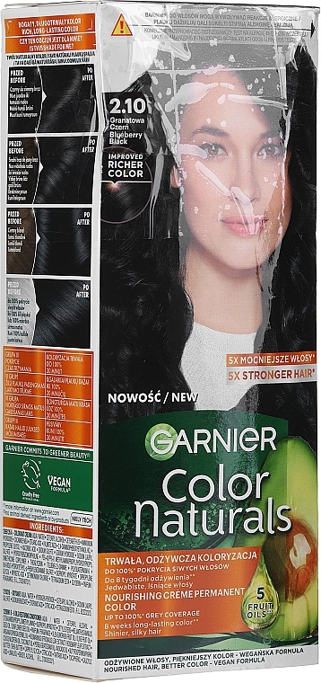 PRZECENA! Garnier Color Naturals - Odżywcza farba do włosów * — Zdjęcie N1