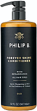 Nabłyszczająca odżywka do włosów - Philip B Forever Shine Conditioner — Zdjęcie N1