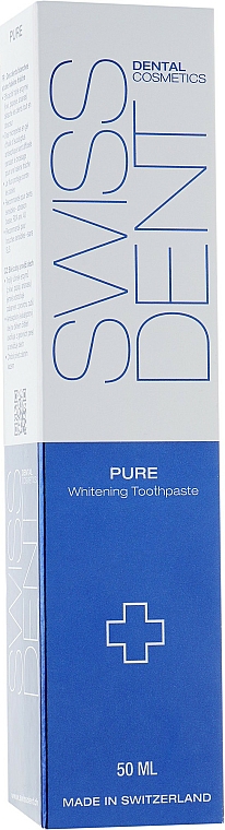 Wybielająca pasta do zębów z odświeżającymi kapsułkami - SWISSDENT Pure Whitening Toothpaste — Zdjęcie N2