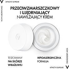 Ujędrniający krem przeciwzmarszczkowy do skóry normalnej i mieszanej Adenozyna i kofeina - Vichy Liftactiv Supreme — Zdjęcie N6