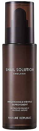 Emulsja do twarzy - Nature Republic Snail Solution Emulsion — Zdjęcie N1