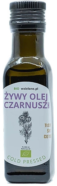 Olej z czarnuszki - LOV Organic Living Black Cumin Oil Cold Pressed — Zdjęcie N1