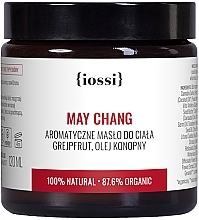 Kup WYPRZEDAŻ Regenerujące masło do ciała z olejem konopnym May Chang - Iossi *