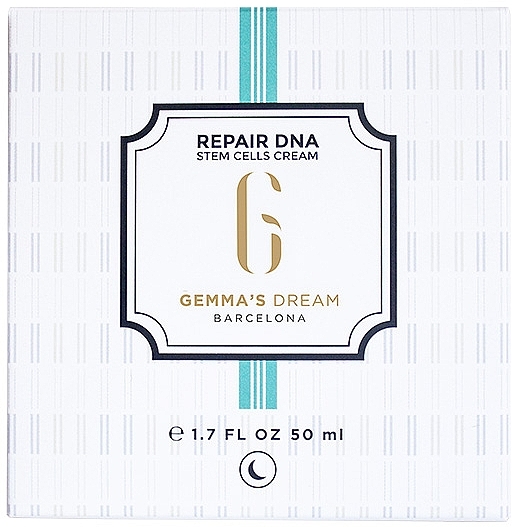 WYPRZEDAŻ Odżywczo-regenerujący krem do twarzy na noc - Gemma's Dream Repair DNA Stem Cells Cream * — Zdjęcie N3