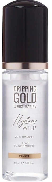 Transparentny mus samoopalający - Sosu by SJ Dripping Gold Luxury Tanning Hydra Whip Clear Tanning Mousse — Zdjęcie N1