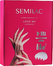 Zestaw do manicure żelowego - Semilac Love Me Customized Manicure Kit — Zdjęcie N1