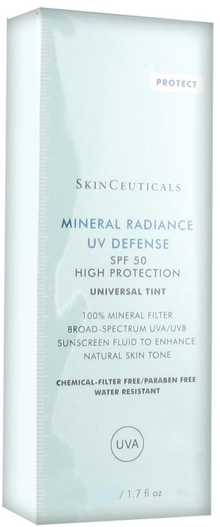 Fluid przeciwsłoneczny do twarzy - SkinCeuticals Mineral Radiance UV Defense SPF50 — Zdjęcie N1