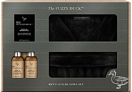 Kup Zestaw, 4 produkty - Baylis & Harding The Fuzzy Duck Men's Hemp & Bergamot Luxury Gown Set