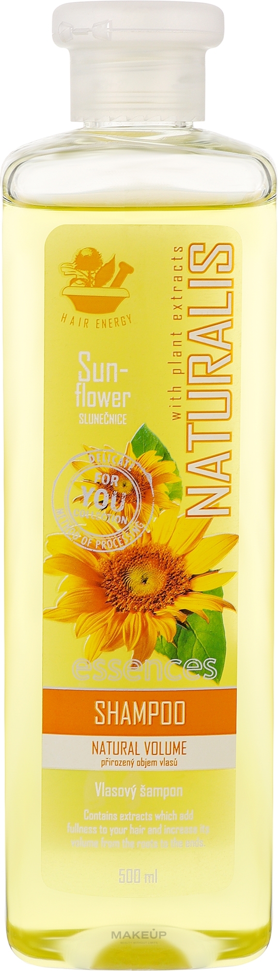 Szampon do włosów - Naturalis Sun-Flower Hair Shampoo — Zdjęcie 500 ml