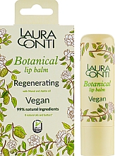 Kup Rewitalizujący balsam do ust z olejkiem Monoi i Jojoba - Laura Conti Botanical Vegan Regenerating