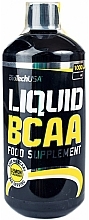 Aminokwasy BCAA z cytryną - BiotechUSA Liquid BCAA Lemon — Zdjęcie N1