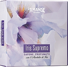 L'Amande Iris Supremo - Perfumowane mydło w kostce — Zdjęcie N1