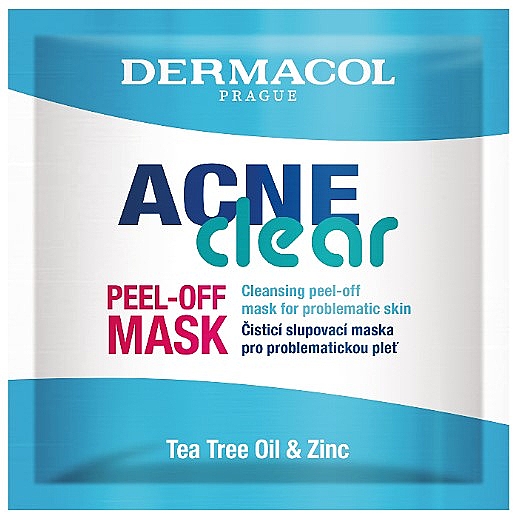 Oczyszczająca maseczka do twarzy typu peel-off - Dermacol Acne Clear Cleansing Peel-Off Mask — Zdjęcie N1