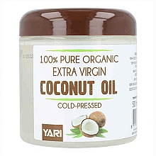 Naturalny olej kokosowy tłoczony na zimno - Yari 100% Pure Organic Extra Virgin Coconut Oil Cold-Pressed — Zdjęcie N2