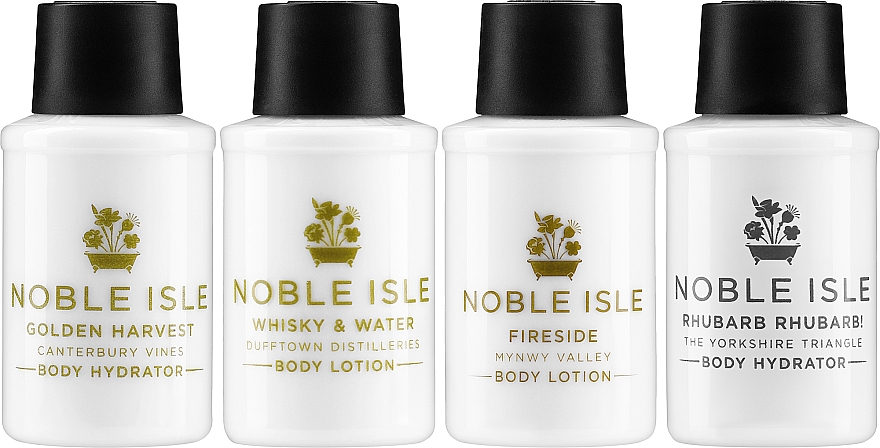 Noble Isle Fragrance Sampler of Lotions - Zestaw (b/lot 4 x 30 ml)	 — Zdjęcie N2