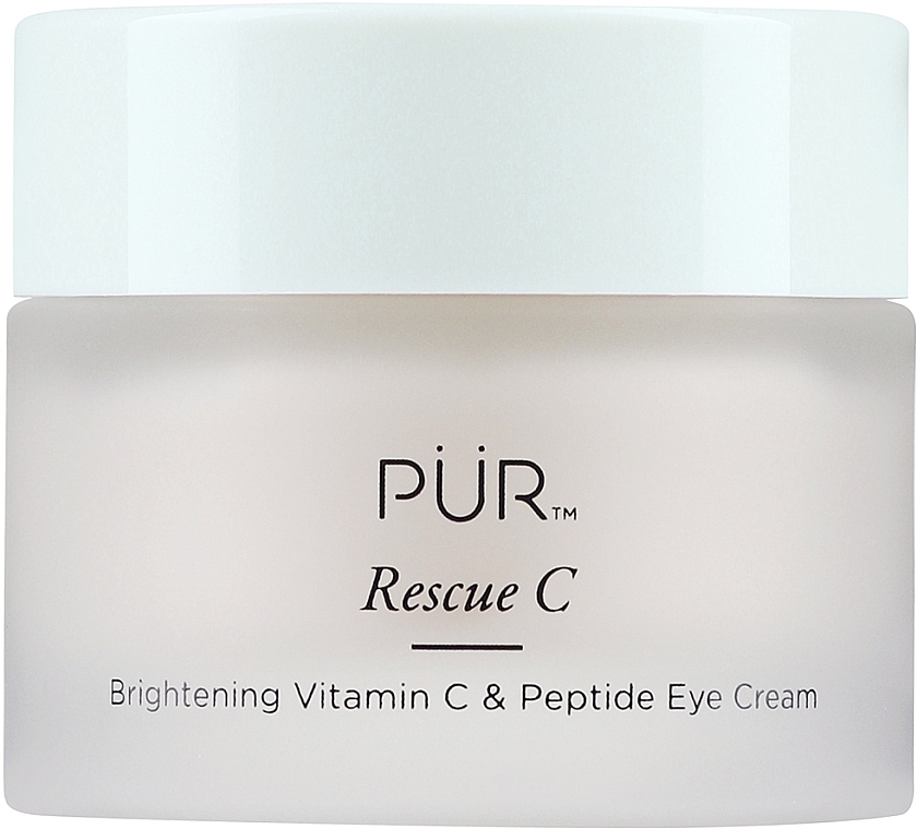 Ultra-odżywczy energetyzujący krem pod oczy - Pür Rescue C Brightening Vitamin C & Peptide Eye Cream — Zdjęcie N1