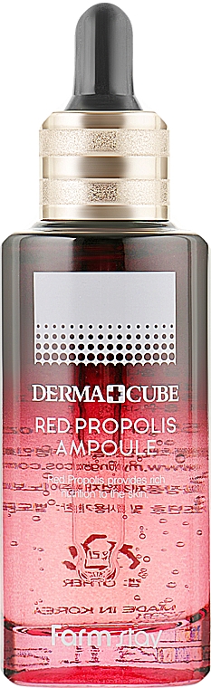 Serum przeciwzmarszczkowe z czerwonym propolisem	 - Dermacube Red Propolis Ampoule — Zdjęcie N1