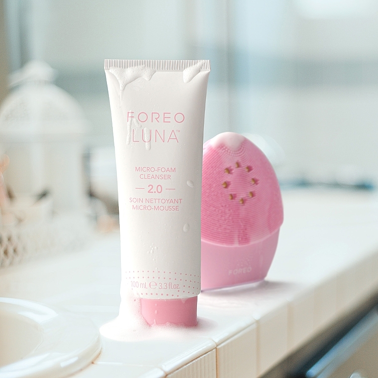 Pianka do mycia twarzy - Foreo Luna Micro-Foam Cleanser 2.0 — Zdjęcie N4