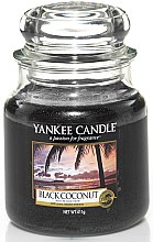 Świeca zapachowa w słoiku - Yankee Candle Black Coconut — Zdjęcie N3