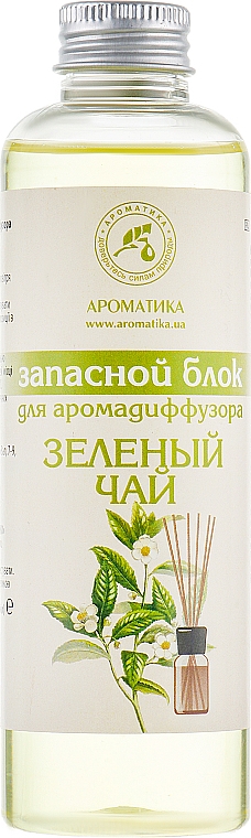 Zapas do dyfuzora zapachu Zielona herbata - Aromatika