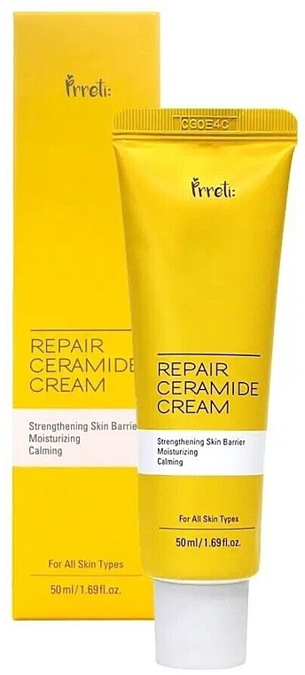 Wielofunkcyjny krem do rąk, twarzy i ciała z ceramidami - Prreti Repair Ceramide Cream — Zdjęcie N1