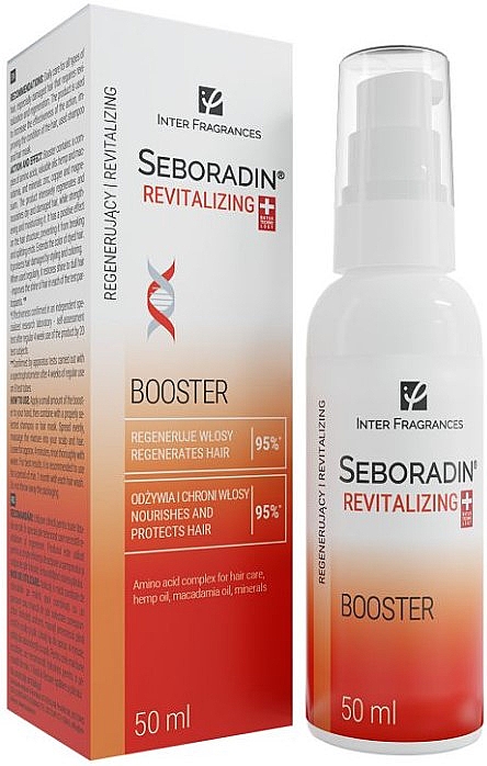 Booster regenerujący do włosów - Seboradin Revitalizing Booster — Zdjęcie N1