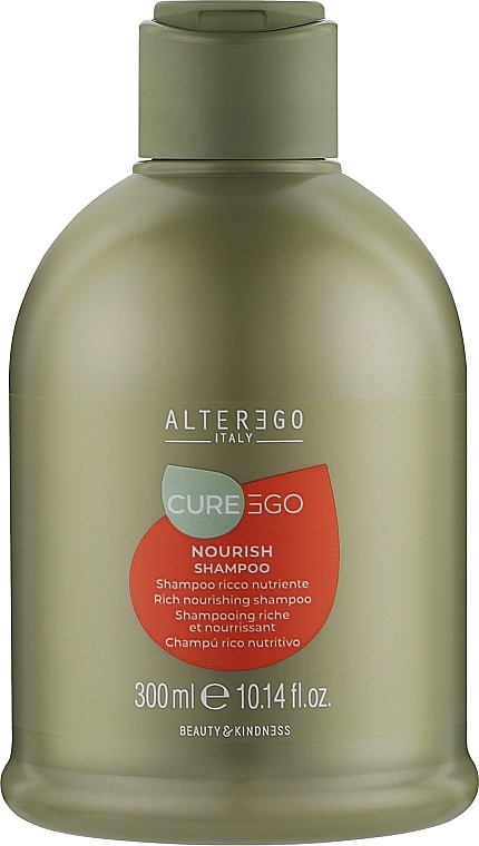 Odżywczy szampon do włosów - Alter Ego CureEgo Nourish Shampoo — Zdjęcie N1